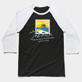 Take Me Where The Palm Sways Jamaica Baseball T-Shirt